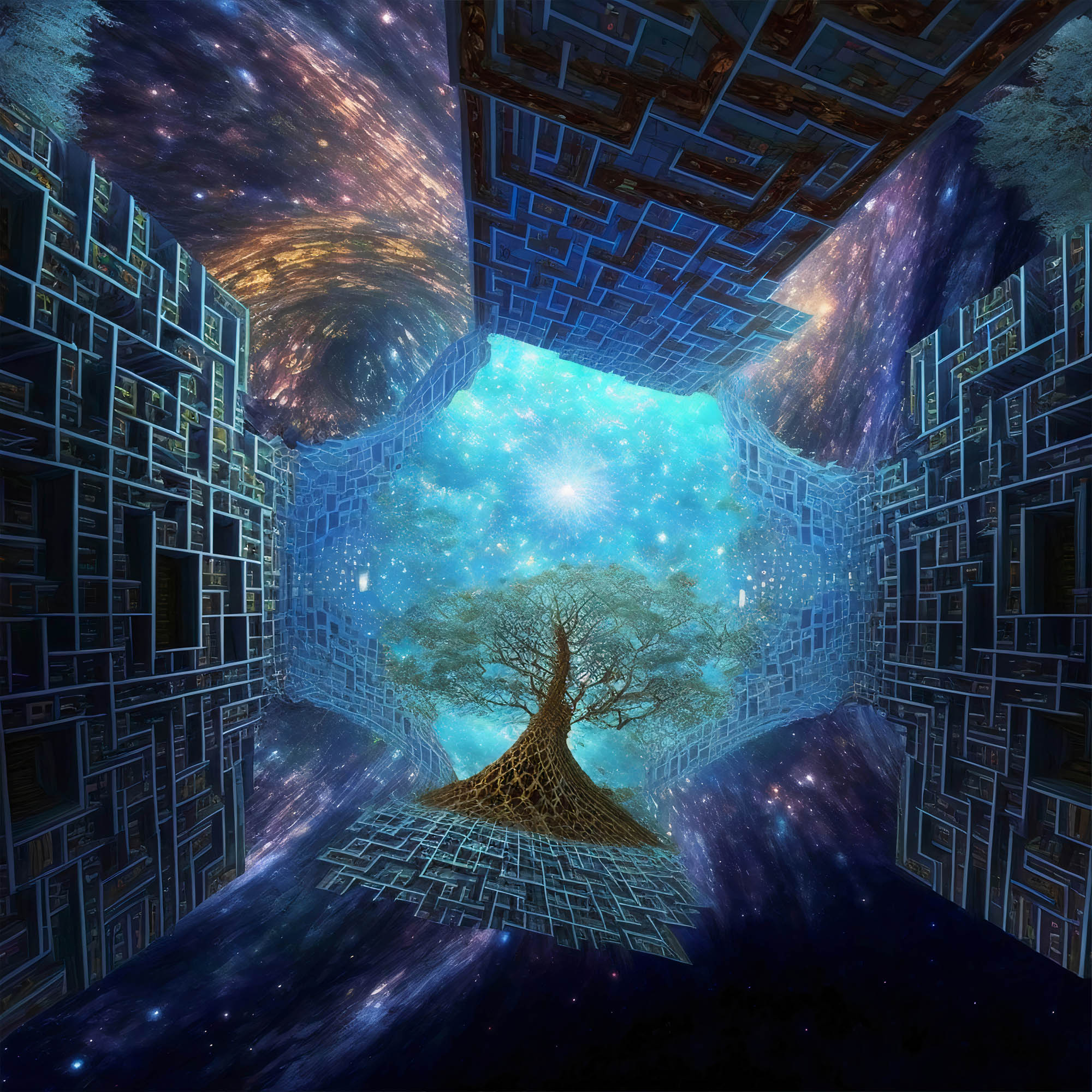 Manifold Print Celestial Warehouse