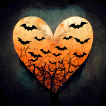 Load image into Gallery viewer, Halloween Heart - Print
