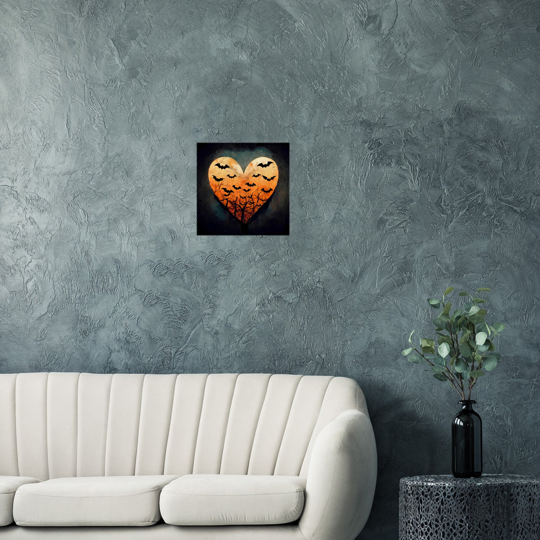 Halloween Heart - Canvas